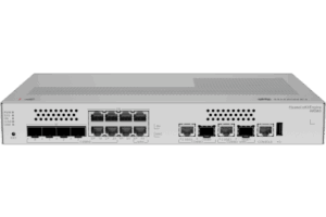 Gateway de Seguridad Convergente / 8 Puertos 10GE/GE Combo / 500 Usuarios / 64 APs Gestionables / 500 Túneles IPsec / 2 Gbps NGFW / Sin Ventilador