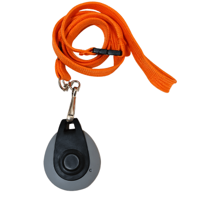 Colgante de Alarma Inalámbrico / RF 868.30 MHz / Bidireccional / Alcance 75 m (246.1 ft) / IP65 / Batería 2-4 Años / Anti-Estrangulamiento