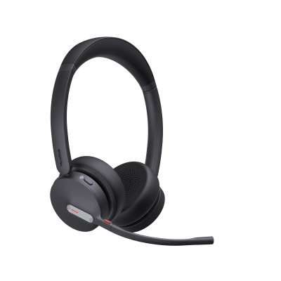 Diadema Bluetooth / Cancelación de Ruido con 3 Micrófonos / Bluetooth 5.3 / Alcance 50 m (164 ft) / Batería 35 Horas / Certificación Microsoft Teams