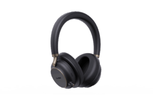 Diadema Bluetooth / ANC 35 dB / Bluetooth 5.3 / Alcance 45 m (147.6 ft) / Batería 40 h / Carga Inalámbrica Qi / Certificación Microsoft Teams
