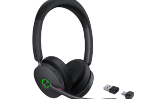 Diadema Inalámbrica Bluetooth / ANC Híbrida / 6 Micrófonos Acoustic Shield 3.0 / Alcance 50 m (164 ft) / Autonomía 65 h / Bluetooth 5.3