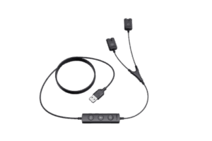 Cable Entrenador en Y / Conexión Dual de Diademas / Compatible Serie YHS / Uso Profesional Continuo
