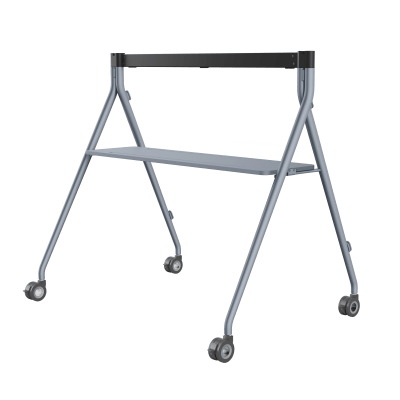 Soporte de Piso con Ruedas / Pantallas 65"-86" / 8 Configuraciones Modulares / VESA / 12.7-23.8 kg