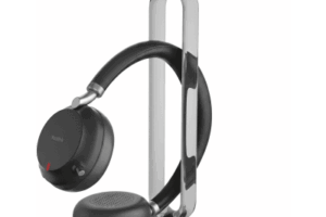 Diadema Inalámbrica UC / ANC Híbrida 35 dB / Bluetooth 5.3 45 m (147.6 ft) / Autonomía 40 h / Carga USB-C y Qi / 5 Micrófonos Acoustic Shield