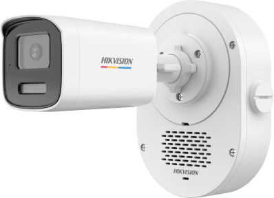 Bala IP 4 Megapixel / ColorVu 3.0 + SoundMax / Lente 4 mm / Dual Light 50 mts (164 ft) IR + Luz Blanca / Bocina + Micrófono Integrados / AcuSense Lite / Exterior IP67 / WDR 120 dB / PoE / Micro SD