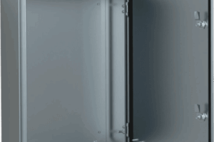 Gabinete de Acero Inoxidable 304L ASR IP66 400x300x150 mm (15.7 x 11.8 x 5.9 in) / 2 Cerraduras / Montaje Placa 2 mm