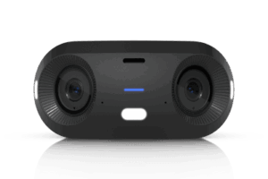 UniFi Protect G6 180 – Cámara PoE+ Dual Sensor de 16 MP para Interior/Exterior con Motor de IA Multi-TOPS y Cobertura Panorámica de 180°
