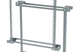 Ángulos de Rack ProTek / 12U / 19 pulgadas / Orificios Roscados (Tapped) / Acero / Zinc Plated / 533 mm (21 in) / EIA-310