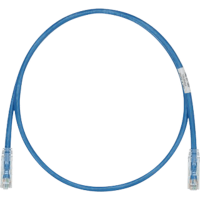 Cable de Parcheo TX6, UTP Cat6, 24 AWG, CM, Color Azul, 20 Metros