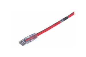 Cable de Parcheo TX6, UTP Cat6, 24 AWG, CM/LSZH, Color Rojo, 1 ft