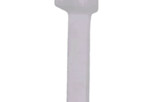 Cincho de Nylon 6.6 Pan-Ty, 206mm largo x 7.6mm ancho, Color Negro, Exterior Resistente a Rayos UV, Paquete de 50pz