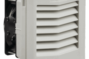 Ventilador con Filtro de Montaje Lateral HF05 / Flujo de Aire 35 CFM (59 m³/h) / 115 Vca / IP54 / Color Gris Claro