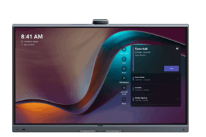 Centro de Colaboración Inteligente / 4K UHD / Triple Cámara 50 MP / Zoom Híbrido 16x / Audio Full-Duplex 12 m (39.4 ft) / Android 13 / Certificación Nativa Teams y Zoom