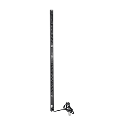 PDU Vertical para Rack / 18 Tomas NEMA 5-15R / 15A / 1.22 m (48 in) / Montaje Rack o Panel / Acero Negro