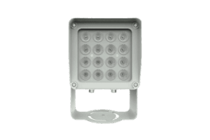 Luz Estroboscópica LED / Haz Alto 16 Lámparas / Ángulo 10° / Alcance 16-25 m (52.5-82 ft) / IP66 / Control por Baja Luminosidad / 100V-240V