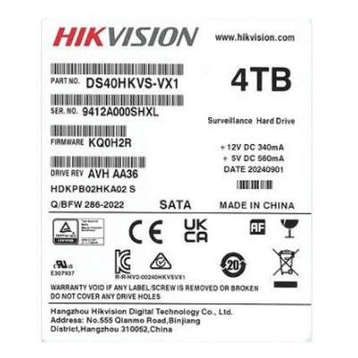 Disco Duro Enterprise 3.5" / 4 TB / 7200 RPM / SATA 6 Gb/s / Caché 256 MB / HelioSeal / 550 TB/año
