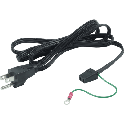 Cable de Alimentación para Ventilador / 1.52 m (5 ft) / Enchufe 3 Puntas a Tierra / 1 o 2 Ventiladores / Tierra Positiva