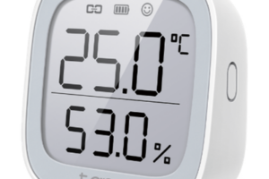 Monitor Inteligente de Temperatura y Humedad / Pantalla E-Ink 2.7" / Sensor Suizo de Alta Precisión / Automatización Smart Home / 868-922 MHz