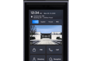 Videoportero Con Lector QR Físico / Incluye Bracket de Instalación / Pantalla 10" LCD / Cámara 5 MP / Acceso Por Rostro, Tarjeta, QR, Bluetooth, NFC, PIN / Llamada a App / Administración En La Nube