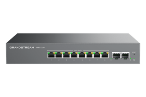Switch L2 Lite Administrable de 10 Puertos / 8 Puertos Ethernet 2.5 Gbps / 2 Puertos SFP+ 10 Gbps / PoE+ 802.3af/at / VLAN 802.1Q / QoS / IGMP Snooping / Montaje Escritorio, Pared o Rack 19" (0.48 m)