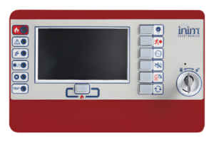 Teclado Remoto Repetidor / Red HorNet+ RS485 / Alimentación 19-30 VCC / Visualización Personalizable / Certificación EN 54 / Diseño Compacto 210x132x32 mm