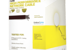 Bobina de Cable UTP / Cat5e / 305 m (1000 ft) / 24 AWG / 100% Cobre / PoE / Interior / Blanco