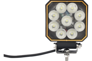 Luz de trabajo Bluetooth / 9 LED / 1500 lm / 12-24 VDC / 130x101x37 mm / 5.1x4.0x1.5 in