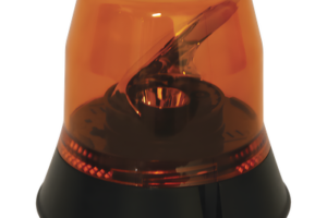Baliza rotativa LED / Ámbar / SAE Clase I / Montaje permanente 3 tornillos / 12-24 VCC / -40°C a +70°C