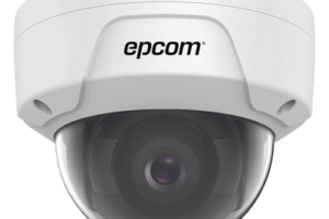 Cámara Domo IP / 4 Megapixel / Lente 2.8 mm / IR 30 m (98.4 ft) / WDR 120 dB / IP67 / IK10 / PoE
