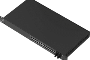Switch Industrial Gestionado L2+ / 24 Puertos Gigabit PoE+ / 4 Puertos SFP / 300W PoE Budget / Rack 19" / 1.58 x 0.14 x 0.77 pies / IP30