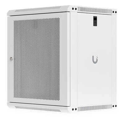 Gabinete Rack 12U / 550x450 mm / Montaje Pared / Puerta Perforada / 2 pies (635 mm) Alto