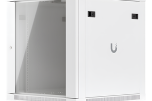 Gabinete Rack 12U / Montaje en Pared / 4 Postes / Vidrio Templado / Carga 80 kg (176 lb) / 598 × 600 mm