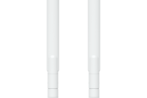 Par de Antenas Omnidireccionales / Doble Banda / 2.4 GHz 3 dBi / 5 GHz 4 dBi / IPX6 / 6.1 x 0.6 x 0.6 pulgadas