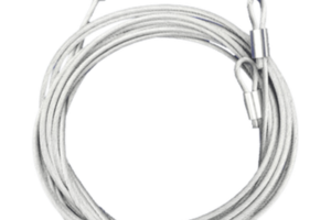 Cable para Puerta de Garage / 1/8 Pulgada / 350 cm (11.5 ft) / Puertas hasta 8 Pies (2.44 m) / Uso Residencial y Comercial / Instalación Izquierda o Derecha