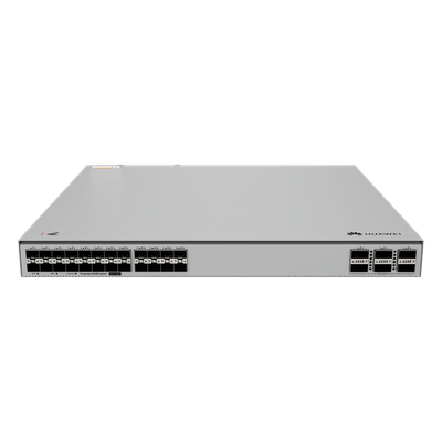 Switch Core Capa 3 / 24 Puertos 10GE SFP+ / 6 Puertos 100GE QSFP28 / Switching 1680 Gbps / Forwarding 1250 Mpps / iStack / Gestión Cloud / 1U