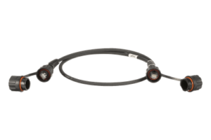 Cable Patch Industrial / Cat6A Blindado S/FTP / IP65/IP67 / 2 m (6.6 ft) / Conectores Industrial y RJ45 / -20°C a 70°C