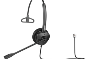 Diadema Monoaural / Audio HD Wideband / Cancelación Pasiva de Ruido / Brazo Ajustable 260° / Conexión RJ9 / Diseño Ultraligero 73 g