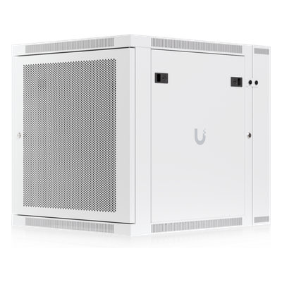 Gabinete Rack 12U / Montaje Pared / Puerta Trasera Abatible / Profundidad Ajustable 434-559 mm / Acero SPCC / 600 x 703 mm (23.6 x 27.6')