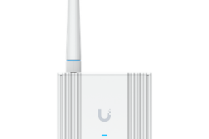 Gateway SuperLink Inalámbrico de Largo Alcance y Baja Latencia para Sensores UniFi Protect con Alcance de hasta 2 km, Alimentación PoE/USB-C y Montaje en Pared o Riel DIN