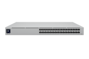 Switch Pro XG Aggregation de 25G con 32 puertos SFP28, Capacidad de Switching de 1.6 Tbps, Funciones Layer 3, Respaldo de Energía USP RPS y Etherlighting™.