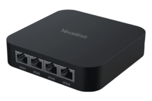 Switch PoE compacto RCH40-E2 para Conectar y Alimentar Múltiples Dispositivos de Videoconferencia Yealink