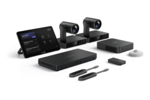 Sistema de Videoconferencia Yealink MVCS90 para Microsoft Teams Rooms ideal para Salas Grandes con Seguimiento Inteligente y Audio Profesional.