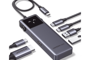 HUB USB-C Uno USB-C To HDMI+2*USB 3.2 A+2*USB 3.2 C+PD Power Converter ABS