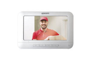 Monitor para Videoportero Análogo / 7 Pulgadas / 800x400 / Audio Manos Libres / 4 Hilos / Aluminio