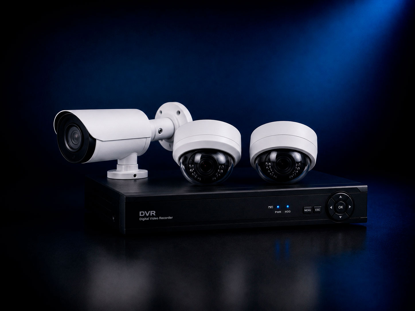 Cámaras CCTV y grabadores DVR