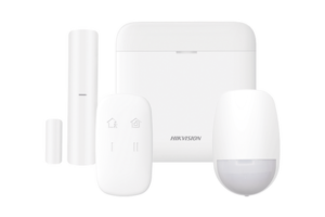 (AX PRO) KIT de Alarma Demo AX PRO / Incluye: 1 Hub / 1 Sensor PIR / 1 Contacto Magnético / 1 Control Remoto / WiFi / Compatible con Hik-Connect P2P