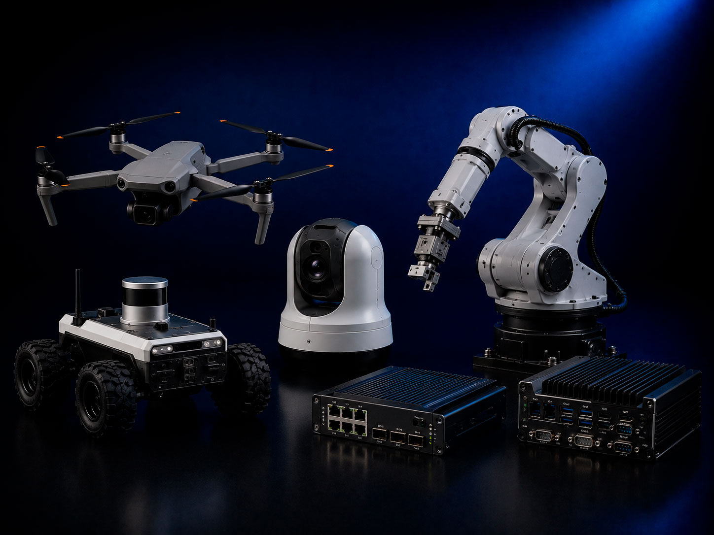 Drones robots y soluciones industriales