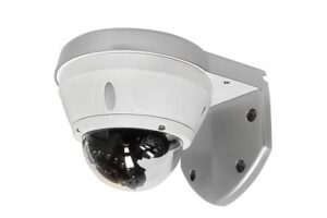 Kit de Domo Antivandálico HR+ 720TVL + Montaje de Pared con Cable Protegido