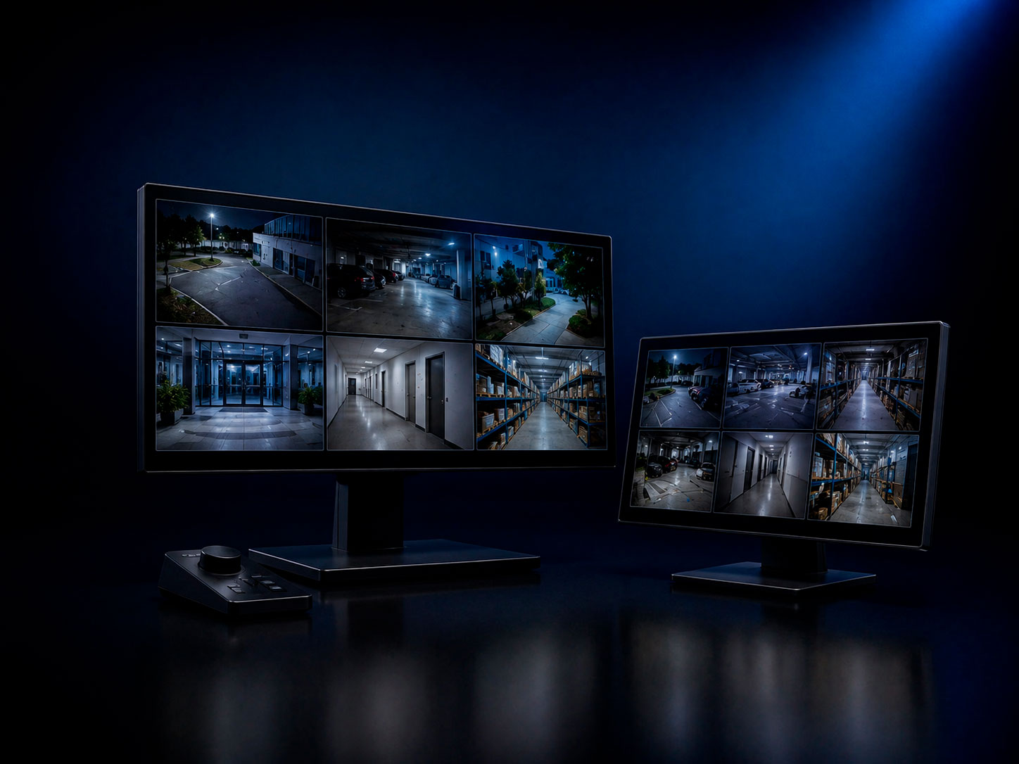 Monitores y pantallas para videovigilancia