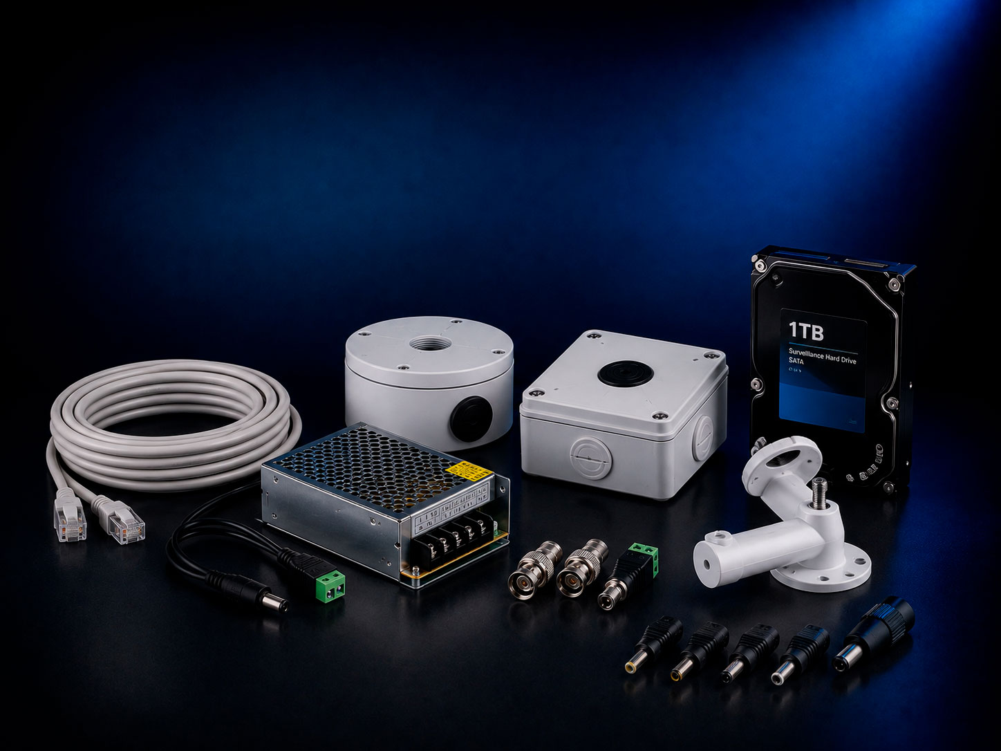 Accesorios para sistemas de videovigilancia